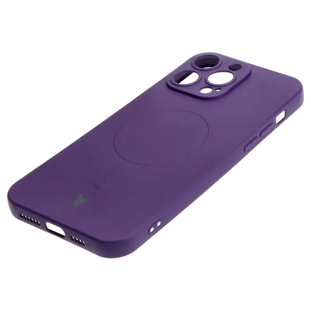 Hurtownia GSM - Bizon Case Silikon Magnetic Apple iPhone 14 Pro Max Pflaume - BIZ3664 - {ean13} - Hurt