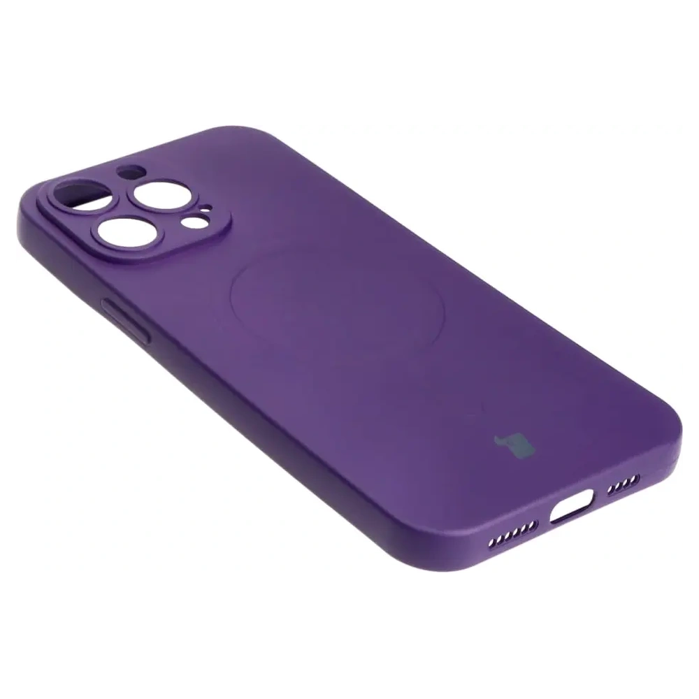 Hurtownia GSM - Bizon Case Silikon Magnetic Apple iPhone 14 Pro Max Pflaume - BIZ3664 - {ean13} - Hurt