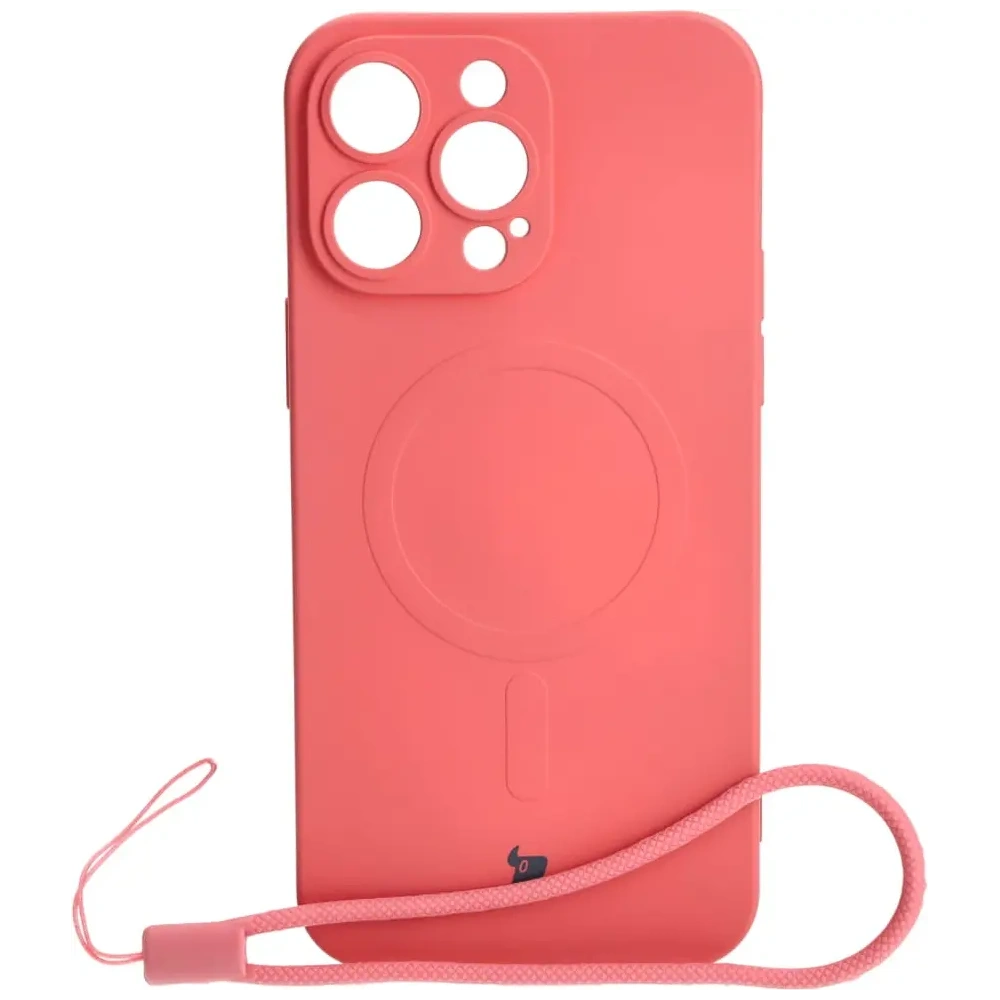 Hurtownia GSM - Bizon Case Silikon Magnetic Apple iPhone 14 Pro Max schmutzig pink - BIZ3665 - {ean13} - Hurt