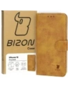 Etui z klapką Bizon Case Pocket do Apple iPhone 15 hnědé