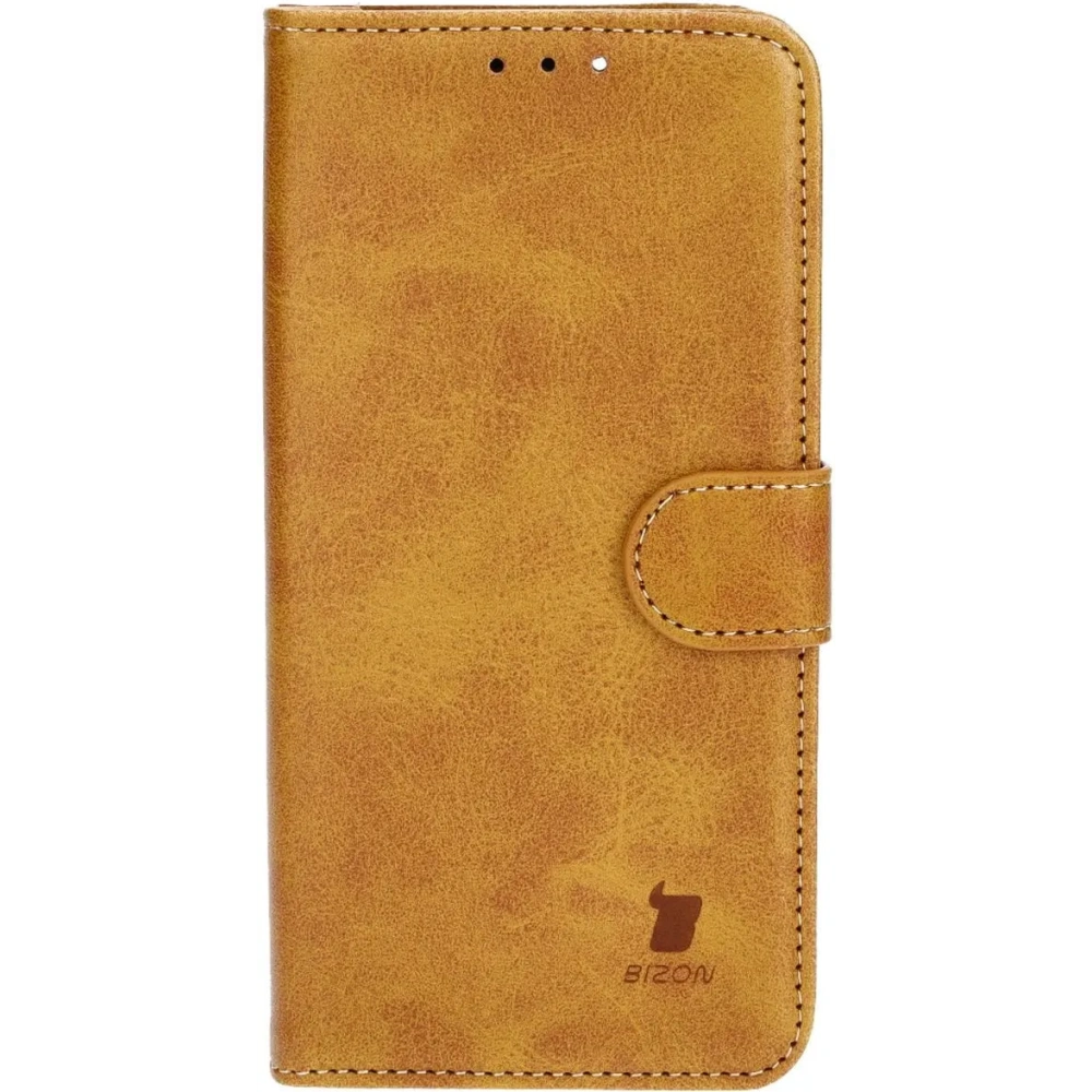 Hurtownia GSM - Etui z klapką Bizon Case Pocket do Apple iPhone 15 brązowe - BIZ3667 - {ean13} - Hurt