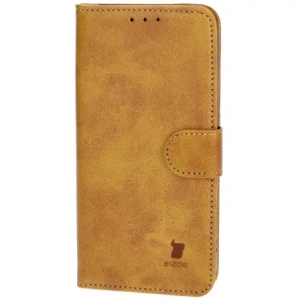 Hurtownia GSM - Etui z klapką Bizon Case Pocket do Apple iPhone 15 hnědé - BIZ3667 - {ean13} - Hurt