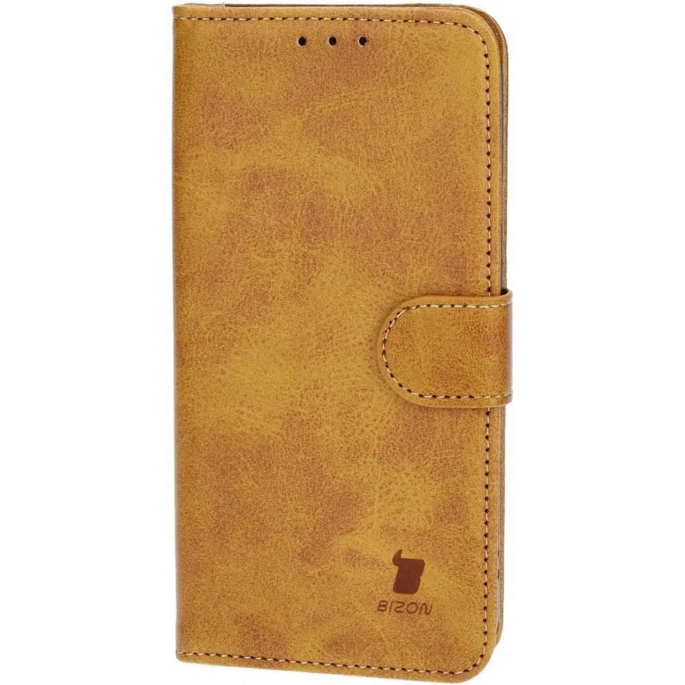 Hurtownia GSM - Etui z klapką Bizon Case Pocket do Apple iPhone 15 brązowe - BIZ3667 - {ean13} - Hurt