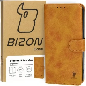 Hurtownia GSM - Bizon Case Pocket Apple iPhone 15 Pro Max braun - BIZ3668 - {ean13} - Hurt