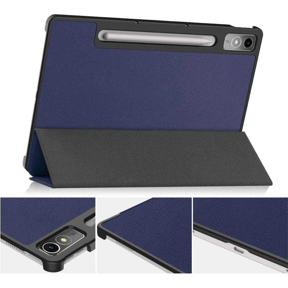 Wholesale Bizon Case Tab Croc Lenovo Tab P12 12.7 TB 370 navy blue - BIZ3673 - {ean13} - Hurt