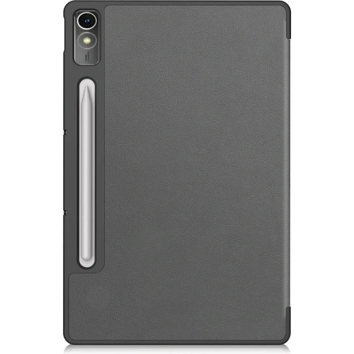 Etui Bizon Case Tab Croc do Lenovo Tab P12 12.7 TB 370 szare