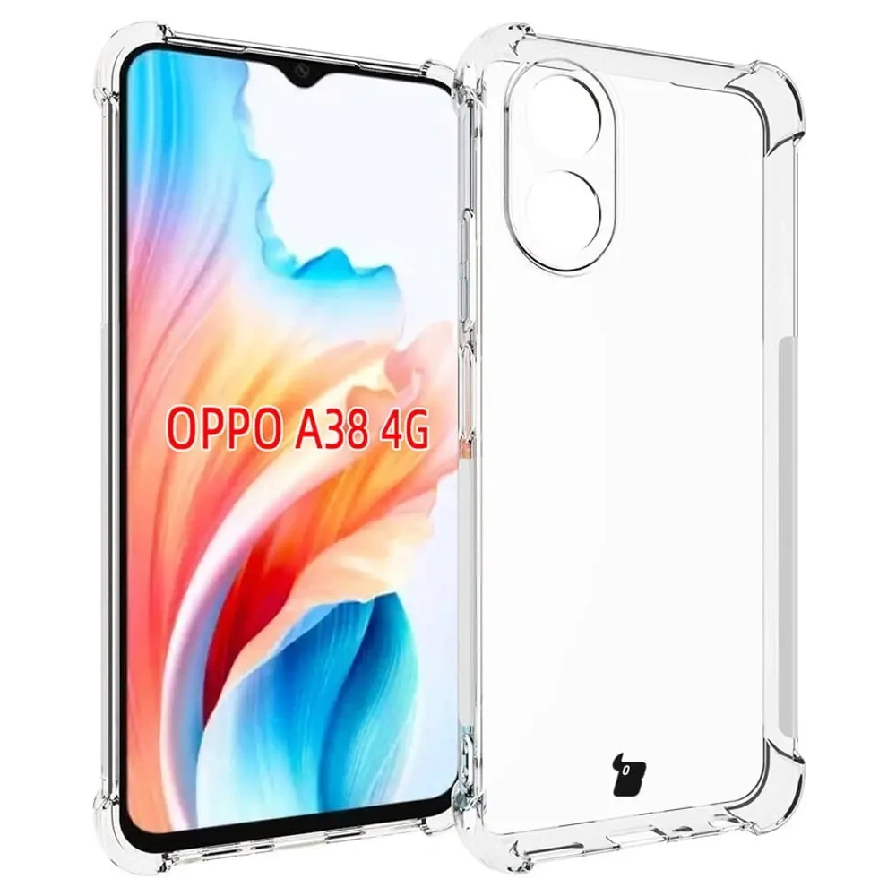 Hurtownia GSM - Elastické pouzdro Bizon Case Salpa pro Oppo A38 4G průhledné - BIZ3678 - {ean13} - Hurt