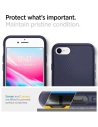Hurtownia GSM - Etui Spigen Liquid Air Apple iPhone SE 2022/SE 2020/8/7 Midnight Blue - SPN1056BLU - {ean13} - Hurt
