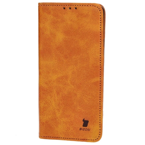 Etui z klapką Bizon Case Pocket Pro do Realme 11 Pro / 11 Pro+ brązowe