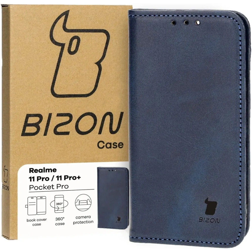 Hurtownia GSM - Bizon Case Pocket Pro Realme 11 Pro / 11 Pro+ marineblau - BIZ3683 - {ean13} - Hurt