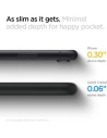 Hurtownia GSM - Etui Spigen Liquid Crystal Apple iPhone SE 2022/SE 2020/8/7 Matte Black - SPN1057BLK - {ean13} - Hurt