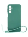 Caz de silicon Bizon Samsung Galaxy M34 5G verde închis