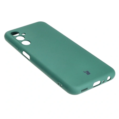 Etui Bizon Case Silicone do Samsung Galaxy M34 5G ciemnozielone