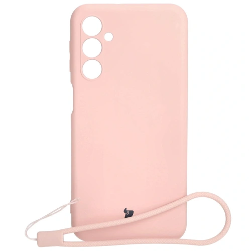 Etui Bizon Case Silicone do Samsung Galaxy M34 5G jasnoróżowe