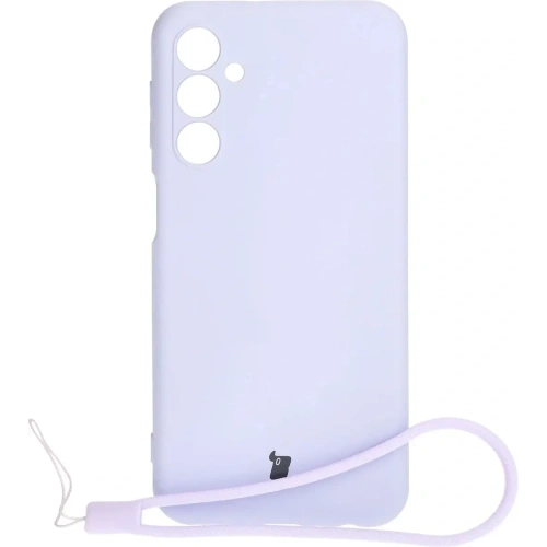 Etui Bizon Case Silicone do Samsung Galaxy M34 5G jasnofioletowe