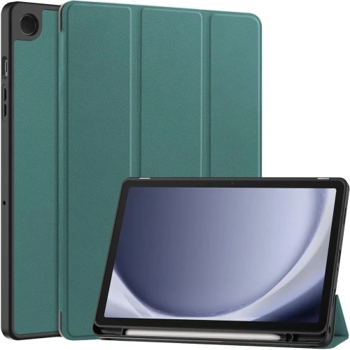 Etui Bizon Case Tab Lizard do Samsung Galaxy Tab A9 Plus ciemnozielone