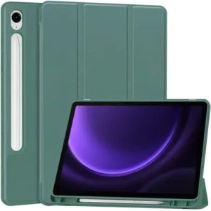 Hurtownia GSM - Bizon Case Tab Lizard Samsung Galaxy Tab S9 / S9 FE verde închis - BIZ3697 - {ean13} - Hurt