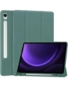 Etui Bizon Case Tab Lizard do Samsung Galaxy Tab S9 / S9 FE tmavě zelené