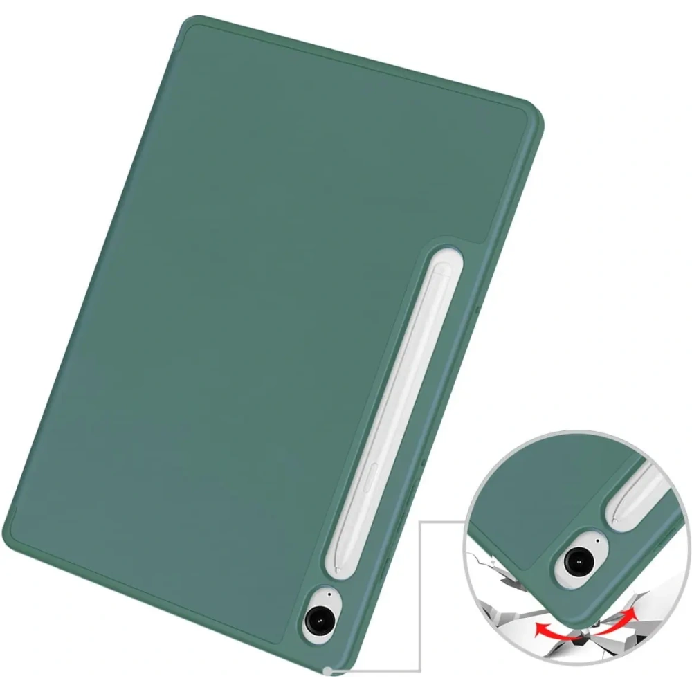 Hurtownia GSM - Etui Bizon Case Tab Lizard do Samsung Galaxy Tab S9 / S9 FE tmavě zelené - BIZ3697 - {ean13} - Hurt