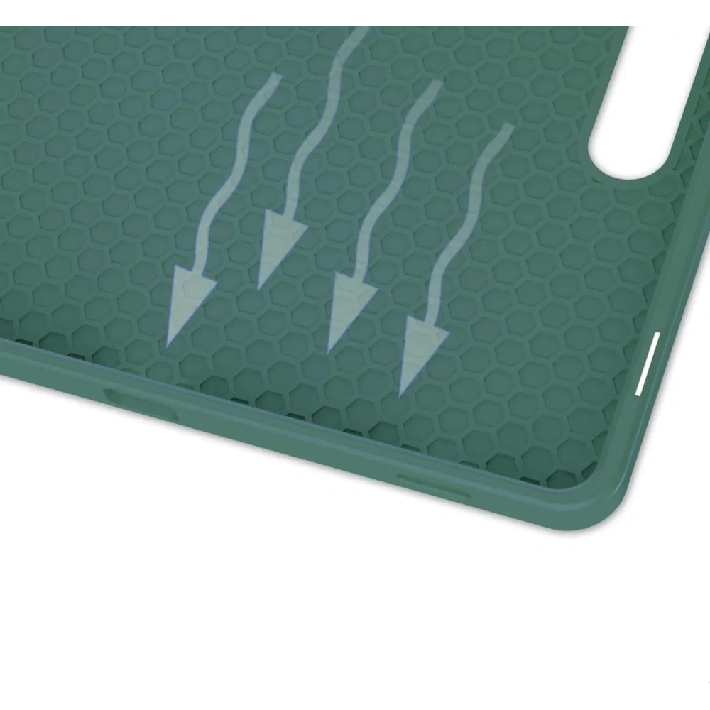 Hurtownia GSM - Bizon Case Tab Lizard Samsung Galaxy Tab S9 / S9 FE verde închis - BIZ3697 - {ean13} - Hurt