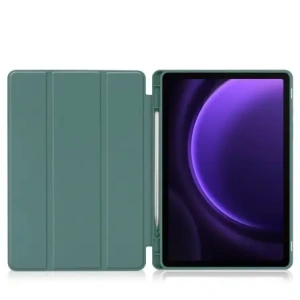 Hurtownia GSM - Bizon Case Tab Lizard Samsung Galaxy Tab S9 / S9 FE verde închis - BIZ3697 - {ean13} - Hurt