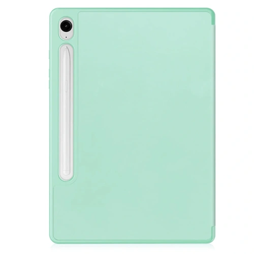 Etui Bizon Case Tab Lizard do Samsung Galaxy Tab S9 / S9 FE miętowe