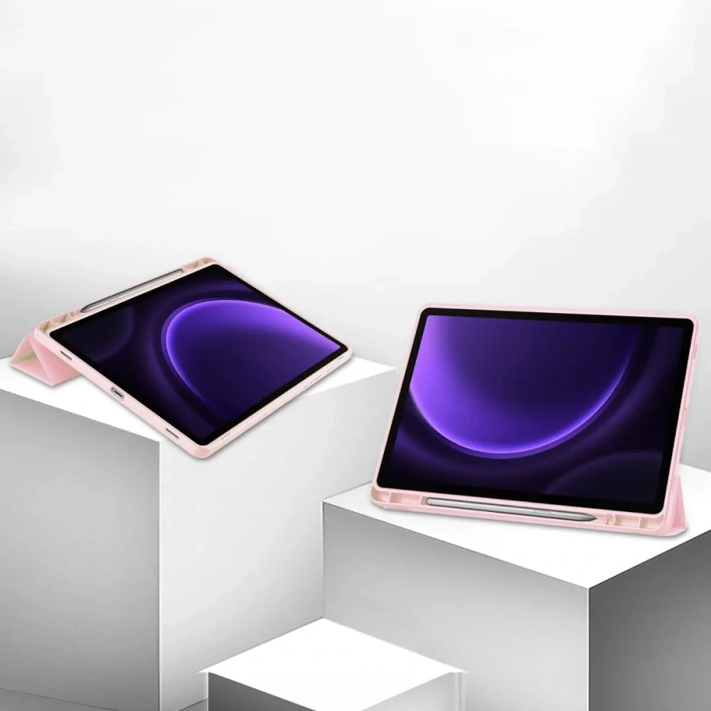 Wholesale Bizon Case Tab Lizard Samsung Galaxy Tab S9 / S9 FE pink - BIZ3700 - {ean13} - Hurt