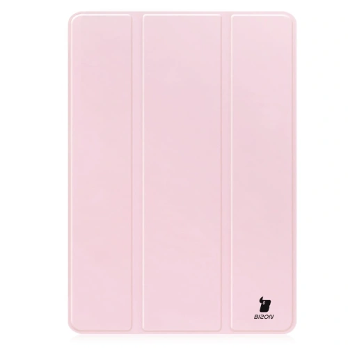 Etui Bizon Case Tab Lizard do Samsung Galaxy Tab S9 / S9 FE różowe