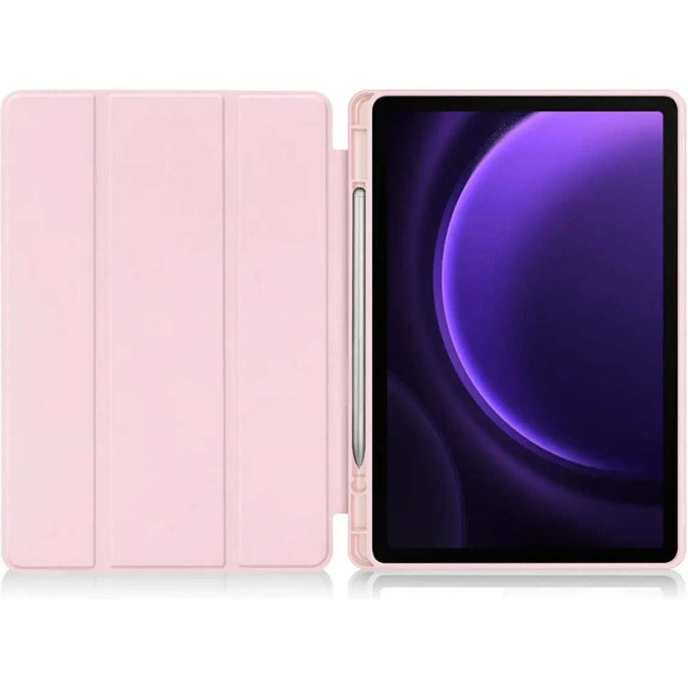 Hurtownia GSM - Bizon Case Tab Lizard Samsung Galaxy Tab S9 / S9 FE rózsaszín - BIZ3700 - {ean13} - Hurt