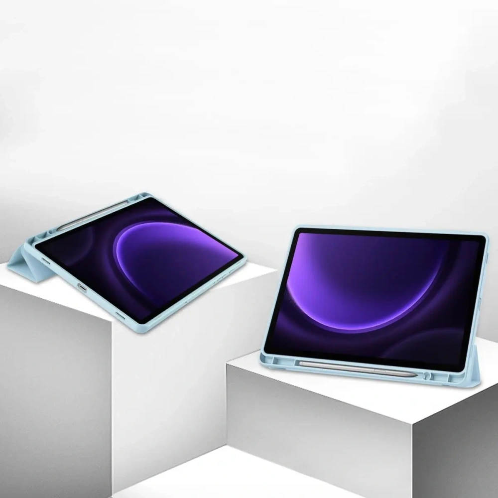 Wholesale Bizon Case Tab Lizard Samsung Galaxy Tab S9 / S9 FE blue - BIZ3701 - {ean13} - Hurt
