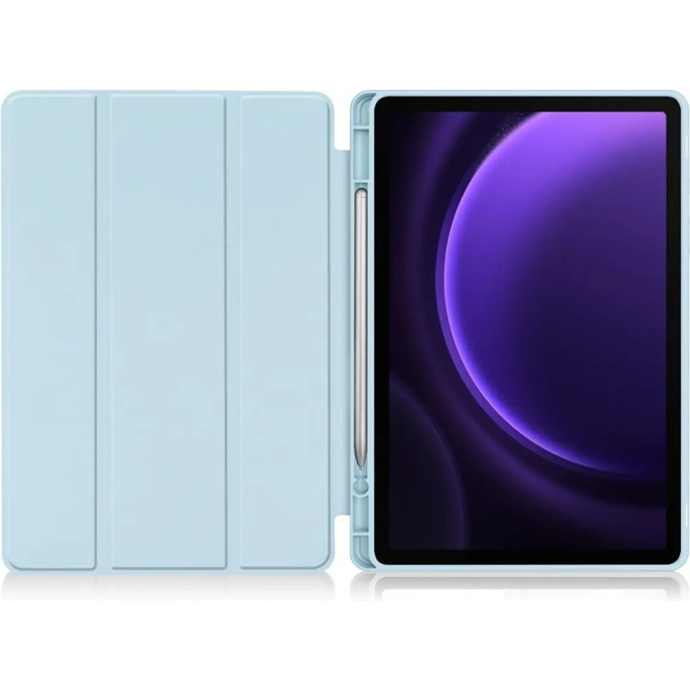 Hurtownia GSM - Etui Bizon Case Tab Lizard do Samsung Galaxy Tab S9 / S9 FE modré - BIZ3701 - {ean13} - Hurt