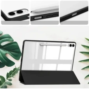 Hurtownia GSM - Etui Bizon Case Tab Clear Matt do Samsung Galaxy Tab S9 FE Plus czarne - BIZ3702 - {ean13} - Hurt