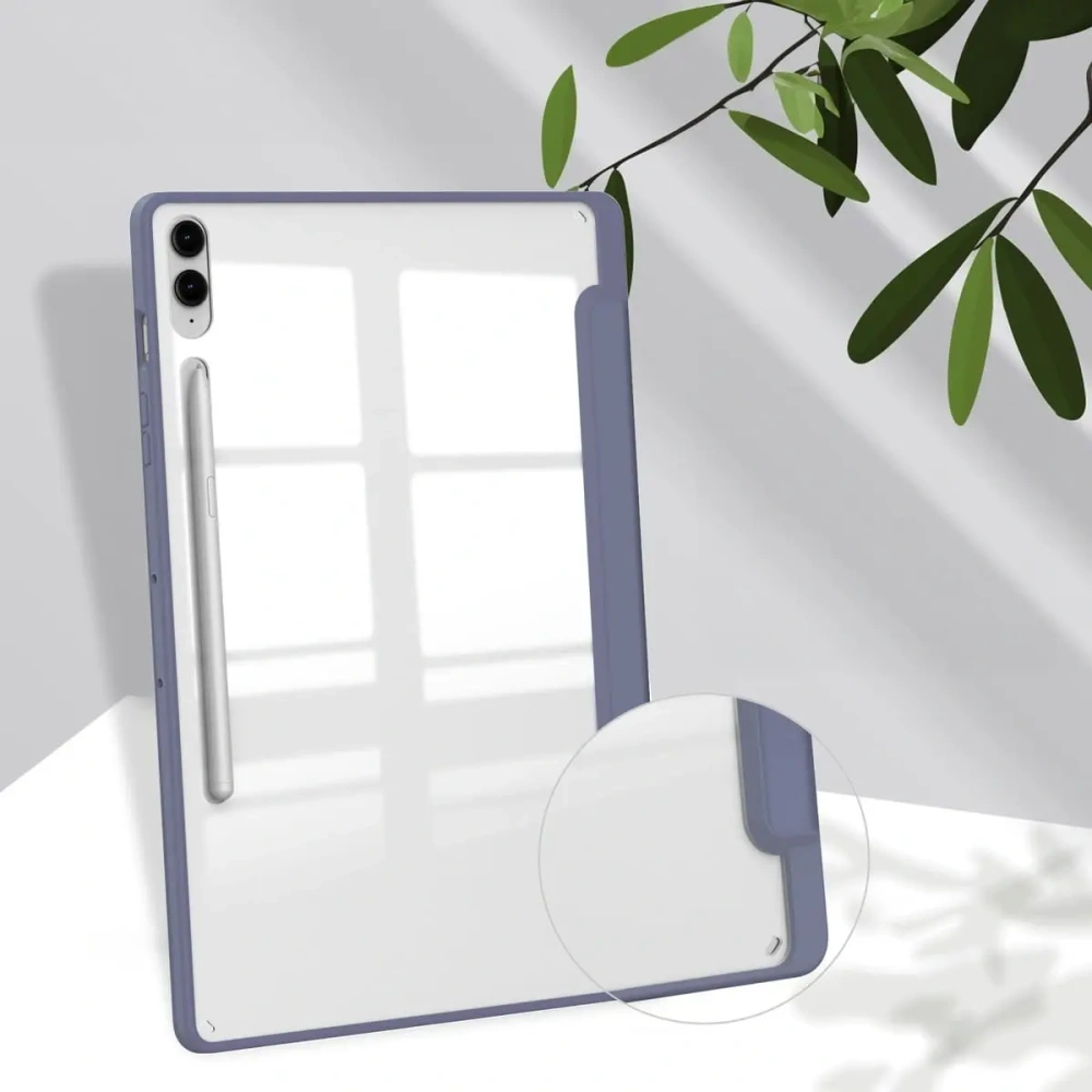 Wholesale Bizon Case Tab Clear Matt Samsung Galaxy Tab S9 FE Plus lavender - BIZ3703 - {ean13} - Hurt