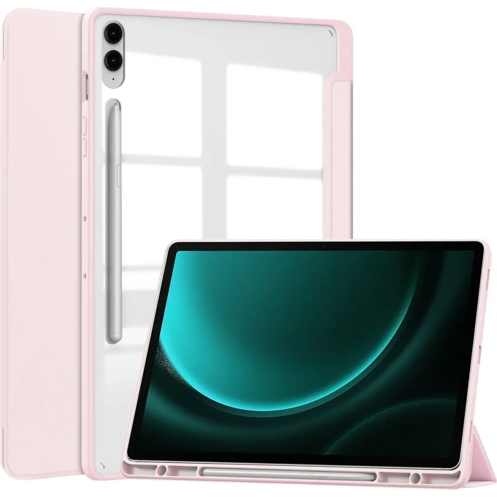 Wholesale Bizon Case Tab Clear Matt Samsung Galaxy Tab S9 FE Plus light pink - BIZ3704 - {ean13} - Hurt
