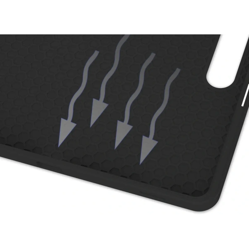 Hurtownia GSM - Bizon Case Tab Lizard Samsung Galaxy Tab S9 FE Plus negru - BIZ3705 - {ean13} - Hurt
