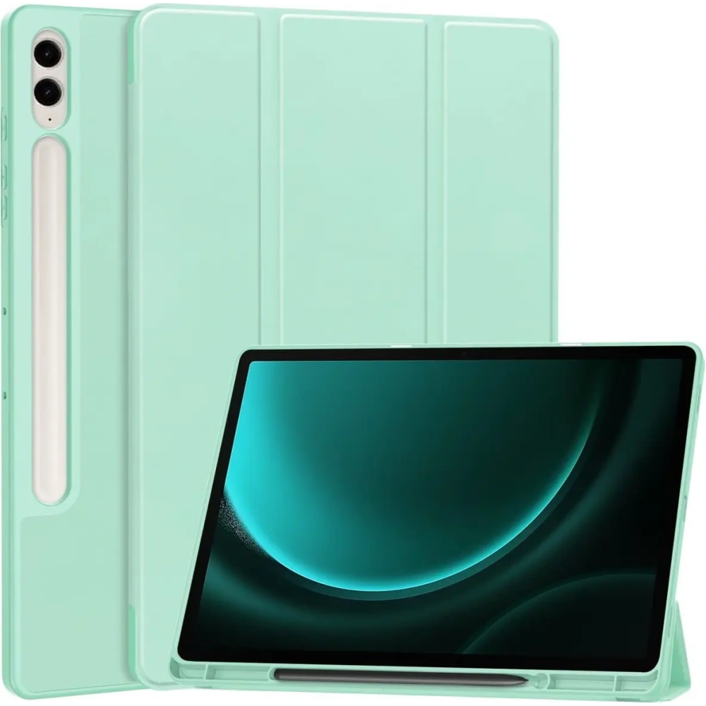 Wholesale Bizon Case Tab Lizard Samsung Galaxy Tab S9 FE Plus mint - BIZ3706 - {ean13} - Hurt