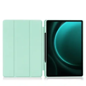 Hurtownia GSM - Etui Bizon Case Tab Lizard do Samsung Galaxy Tab S9 FE Plus miętowe - BIZ3706 - {ean13} - Hurt