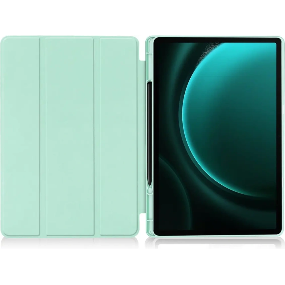 Wholesale Bizon Case Tab Lizard Samsung Galaxy Tab S9 FE Plus mint - BIZ3706 - {ean13} - Hurt