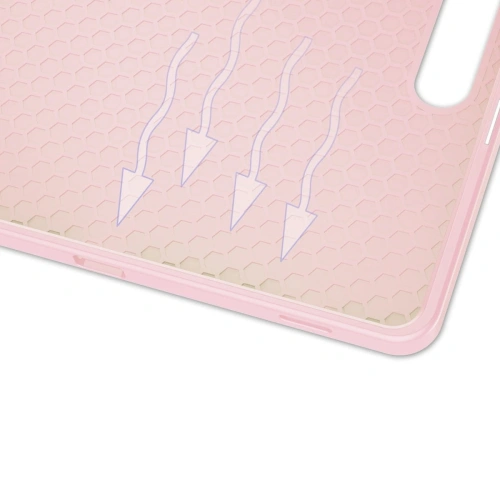Etui Bizon Case Tab Lizard do Samsung Galaxy Tab S9 FE Plus różowe