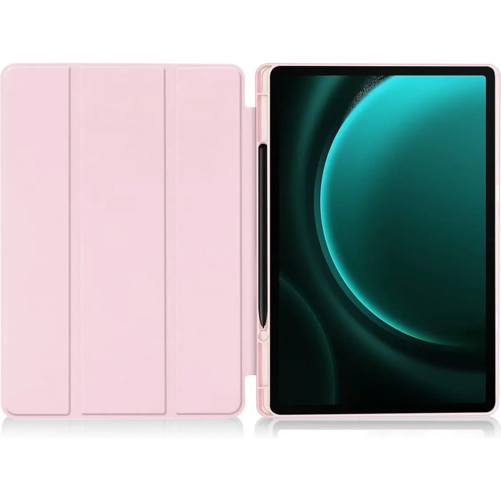 Wholesale Bizon Case Tab Lizard Samsung Galaxy Tab S9 FE Plus pink - BIZ3707 - {ean13} - Hurt
