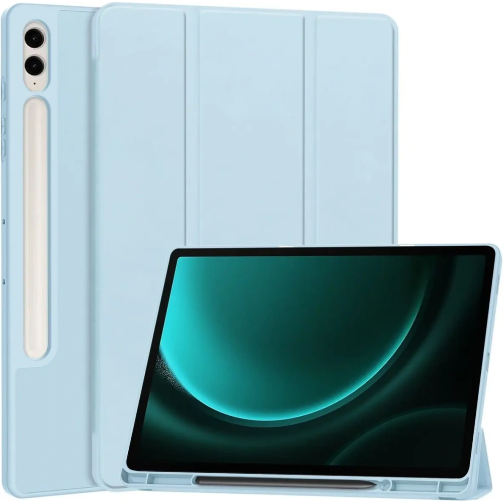 Wholesale Bizon Case Tab Lizard Samsung Galaxy Tab S9 FE Plus blue - BIZ3708 - {ean13} - Hurt