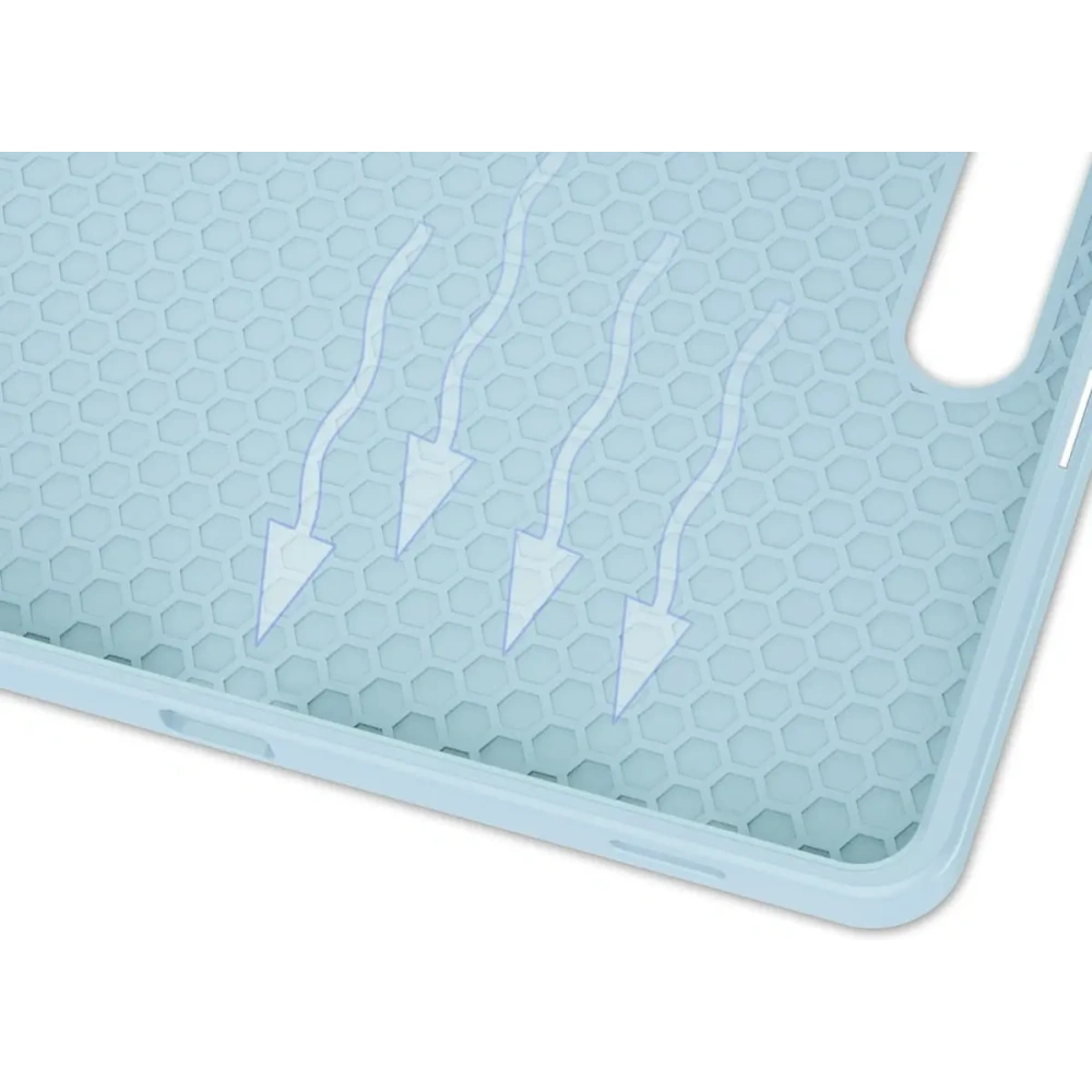 Wholesale Bizon Case Tab Lizard Samsung Galaxy Tab S9 FE Plus blue - BIZ3708 - {ean13} - Hurt