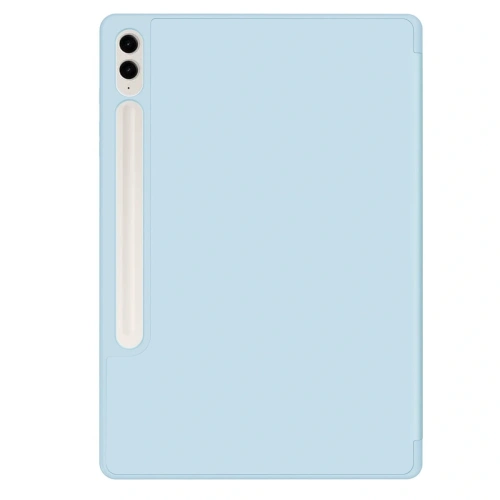 Etui Bizon Case Tab Lizard do Samsung Galaxy Tab S9 FE Plus błękitne