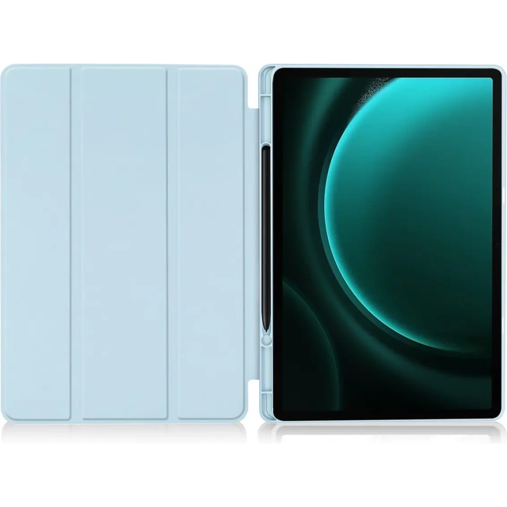 Wholesale Bizon Case Tab Lizard Samsung Galaxy Tab S9 FE Plus blue - BIZ3708 - {ean13} - Hurt