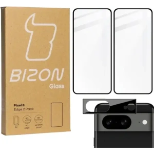 Hurtownia GSM - BIZON Edge 2x képernyő üveg + kamera üveg Pixel 8 - BIZ3710 - {ean13} - Hurt