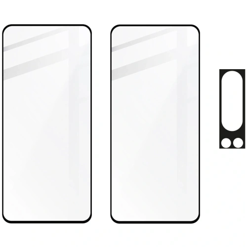 2x Szkło na ekran + szkło na aparat BIZON Edge do Pixel 8 Pro