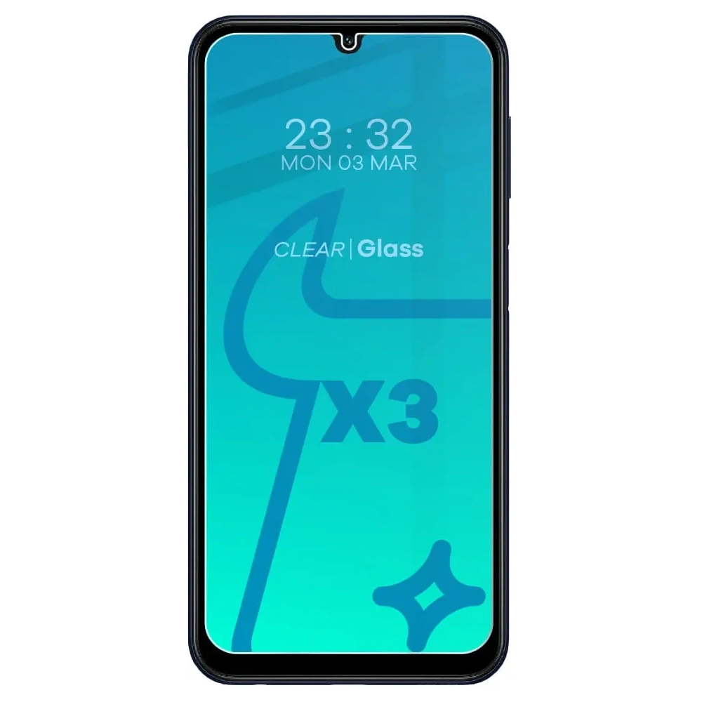 Hurtownia GSM - BIZON Clear 3x sticlă de ecran + sticlă pentru cameră Samsung Galaxy M34 5G - BIZ3713 - {ean13} - Hurt