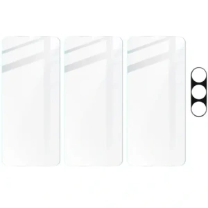 Hurtownia GSM - BIZON Clear 3x sticlă de ecran + sticlă pentru cameră Samsung Galaxy M34 5G - BIZ3713 - {ean13} - Hurt