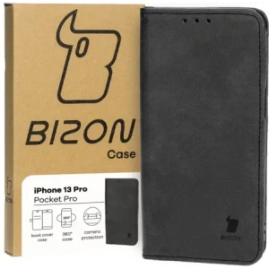 Hurtownia GSM - Etui s klopou Bizon Case Pocket Pro do Apple iPhone 13 Pro černé - BIZ3715 - {ean13} - Hurt