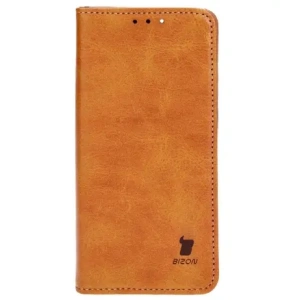 Hurtownia GSM - Etui z klapką Bizon Case Pocket Pro do Apple iPhone 14 hnědé - BIZ3717 - {ean13} - Hurt